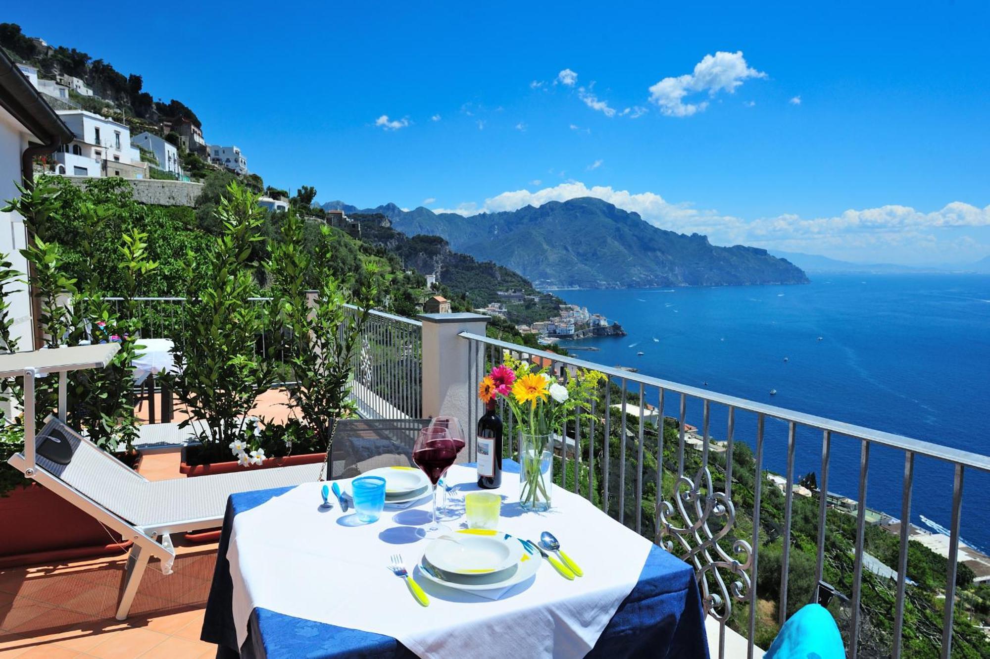 Amalfi Blu Retreat Lejlighed Eksteriør billede